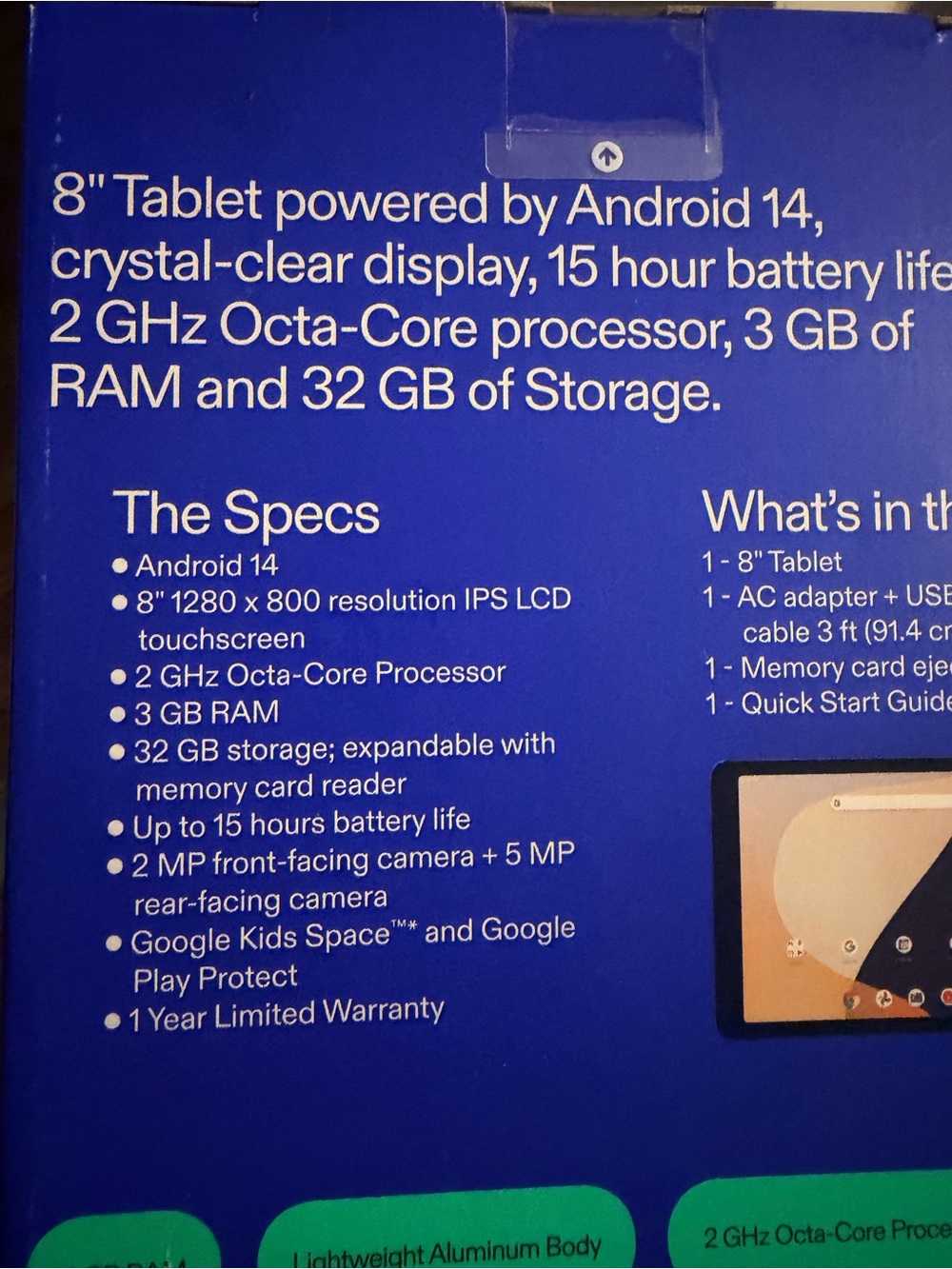 8" Tablet - Android - Picture 5 of 5